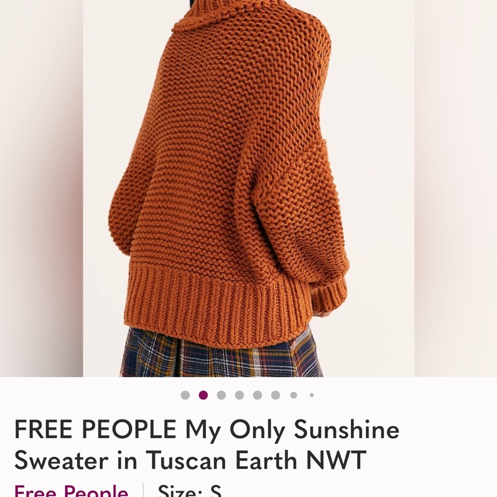 FP my only sunshine sweater NWT - Picture 2 of 5